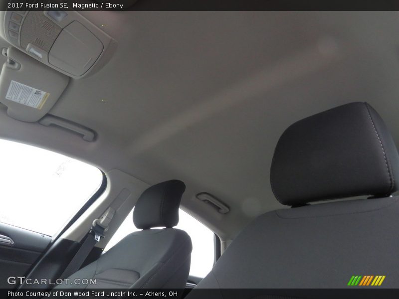 Magnetic / Ebony 2017 Ford Fusion SE