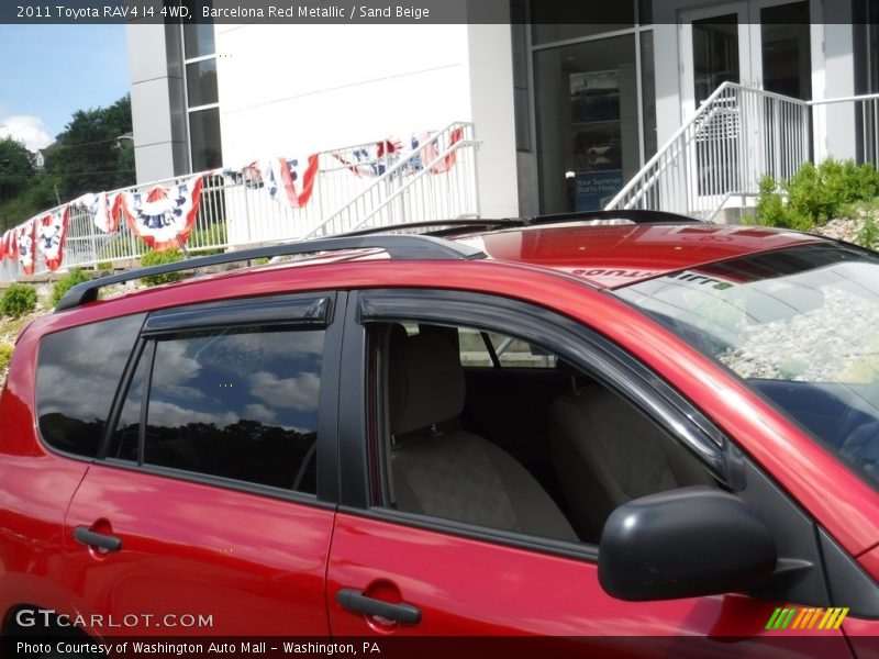 Barcelona Red Metallic / Sand Beige 2011 Toyota RAV4 I4 4WD