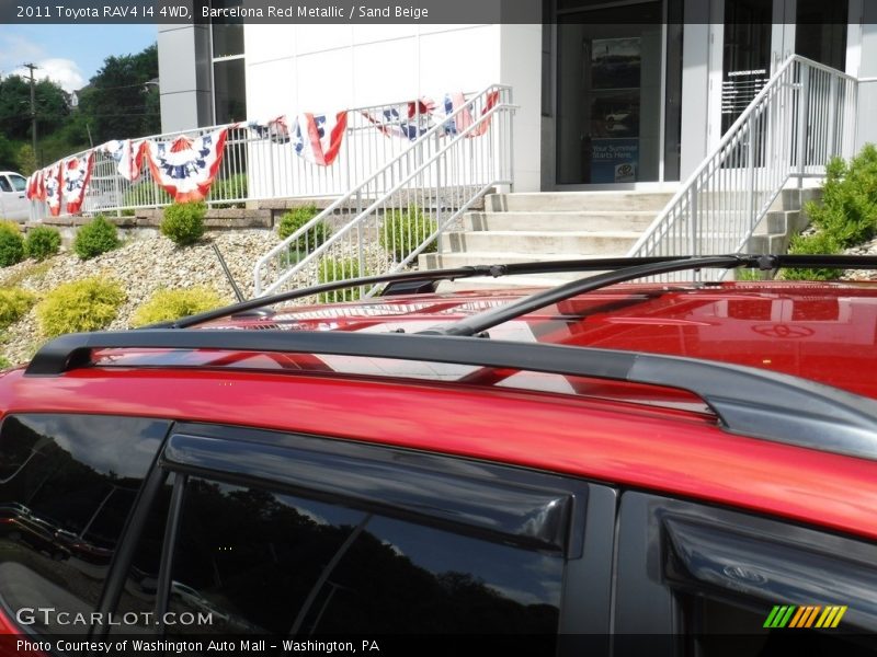 Barcelona Red Metallic / Sand Beige 2011 Toyota RAV4 I4 4WD