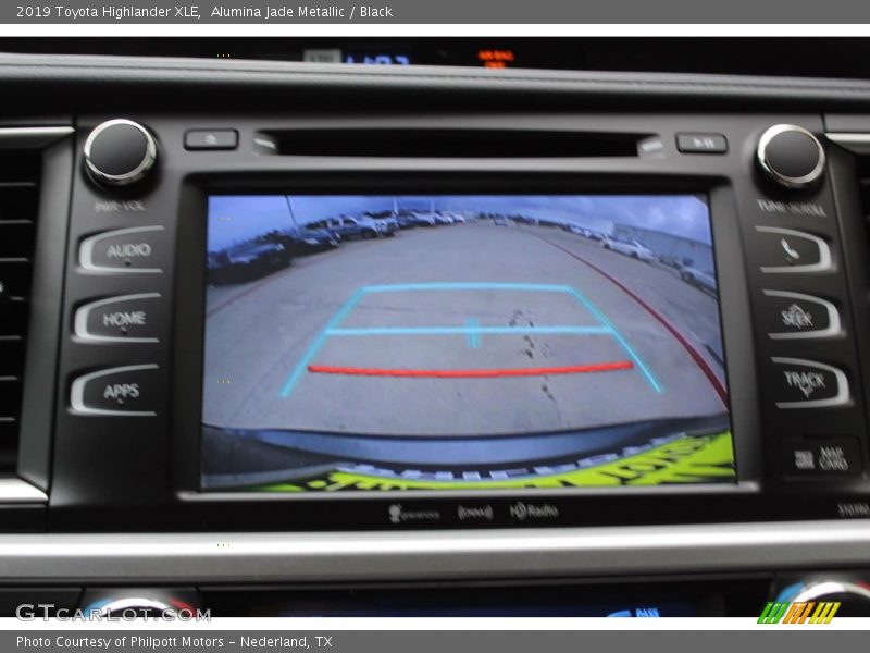 Alumina Jade Metallic / Black 2019 Toyota Highlander XLE