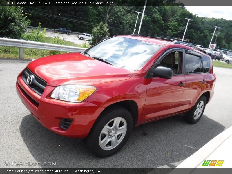 Barcelona Red Metallic / Sand Beige 2011 Toyota RAV4 I4 4WD