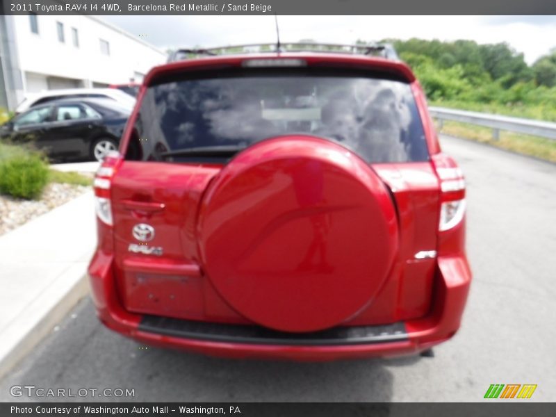 Barcelona Red Metallic / Sand Beige 2011 Toyota RAV4 I4 4WD