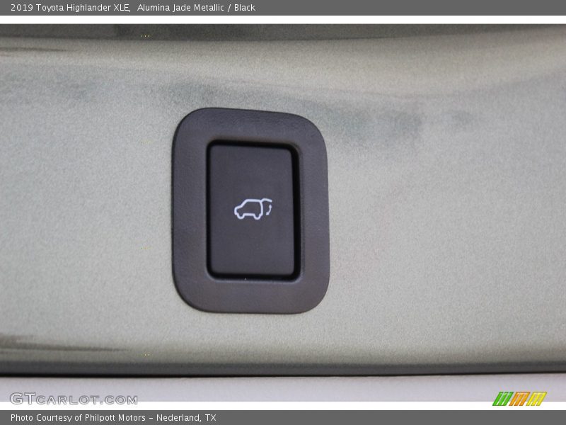 Alumina Jade Metallic / Black 2019 Toyota Highlander XLE