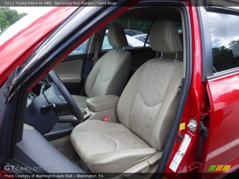 Barcelona Red Metallic / Sand Beige 2011 Toyota RAV4 I4 4WD