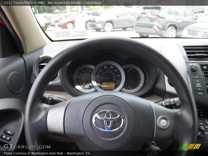 Barcelona Red Metallic / Sand Beige 2011 Toyota RAV4 I4 4WD
