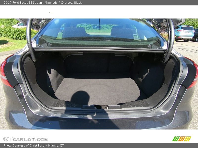 Magnetic / Charcoal Black 2017 Ford Focus SE Sedan