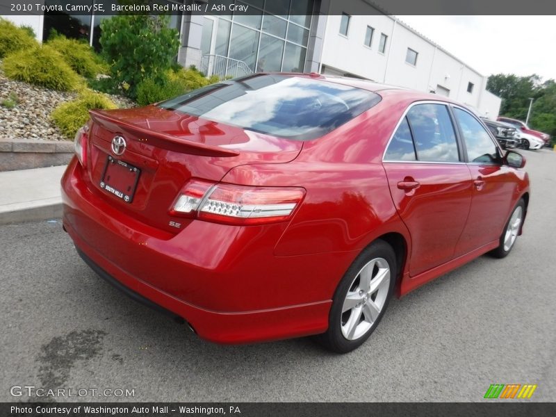 Barcelona Red Metallic / Ash Gray 2010 Toyota Camry SE