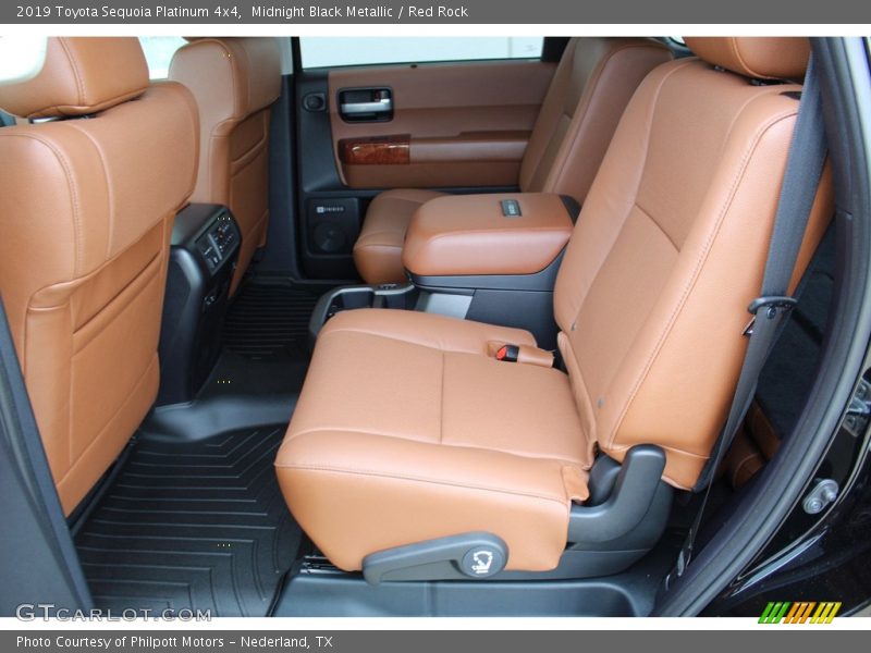Midnight Black Metallic / Red Rock 2019 Toyota Sequoia Platinum 4x4