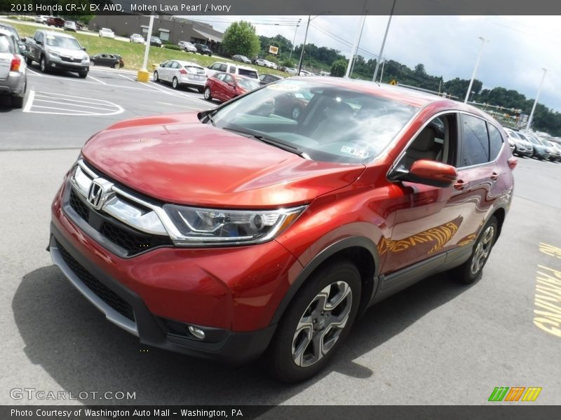 Front 3/4 View of 2018 CR-V EX AWD