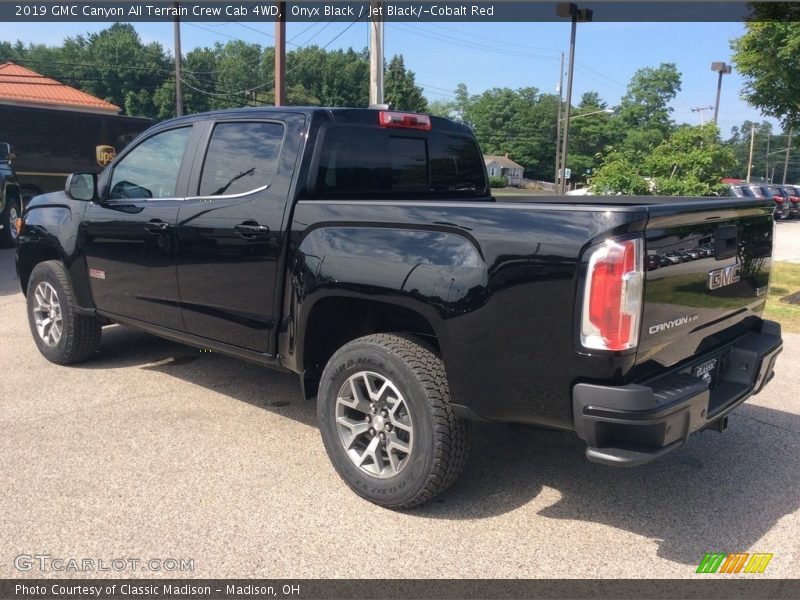 Onyx Black / Jet Black/­Cobalt Red 2019 GMC Canyon All Terrain Crew Cab 4WD