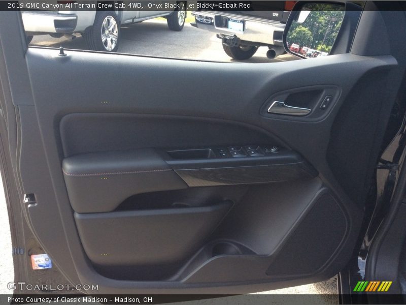 Onyx Black / Jet Black/­Cobalt Red 2019 GMC Canyon All Terrain Crew Cab 4WD