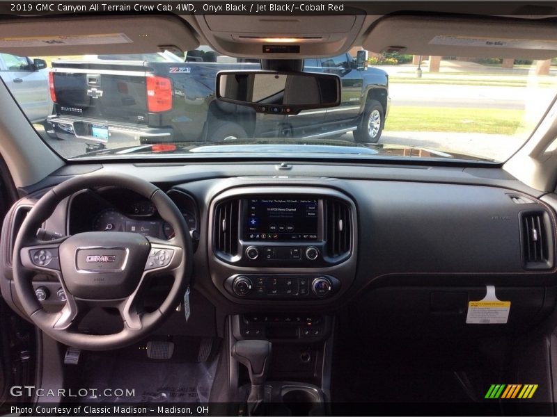 Onyx Black / Jet Black/­Cobalt Red 2019 GMC Canyon All Terrain Crew Cab 4WD