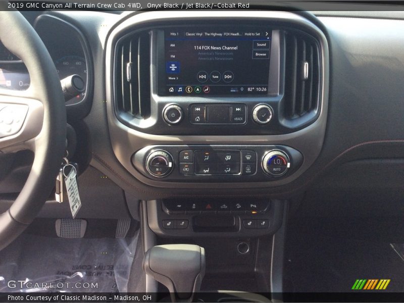 Controls of 2019 Canyon All Terrain Crew Cab 4WD