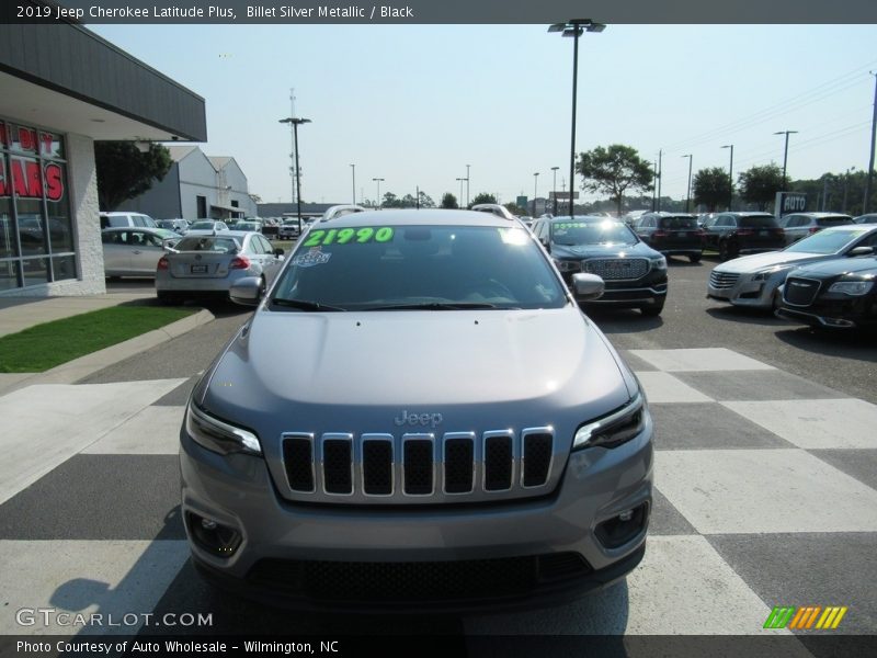 Billet Silver Metallic / Black 2019 Jeep Cherokee Latitude Plus