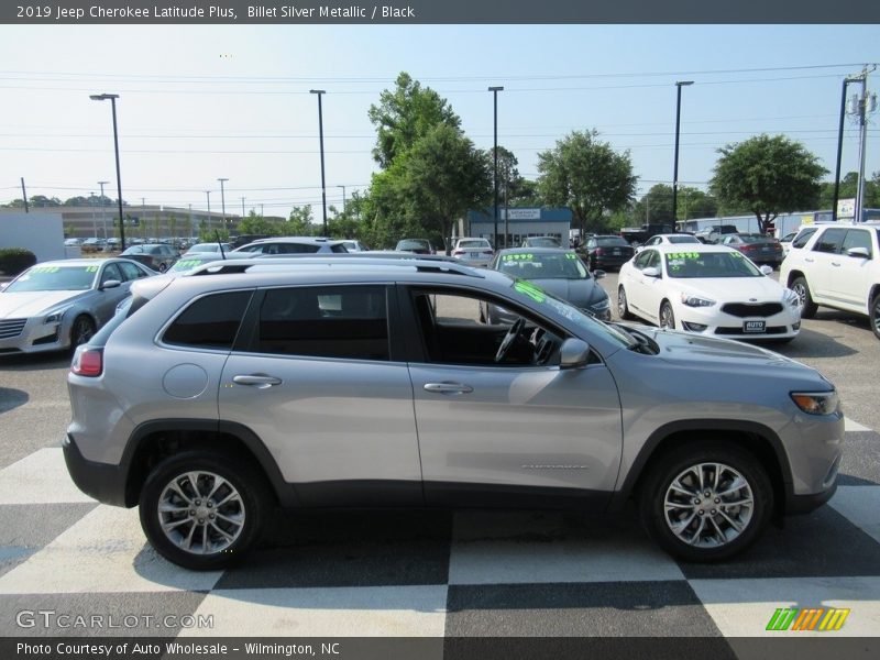 Billet Silver Metallic / Black 2019 Jeep Cherokee Latitude Plus