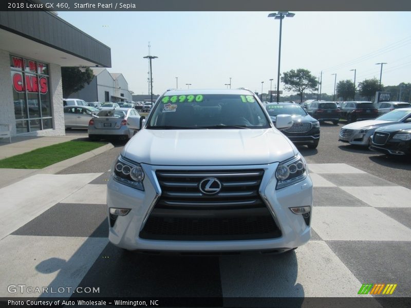 Starfire Pearl / Sepia 2018 Lexus GX 460
