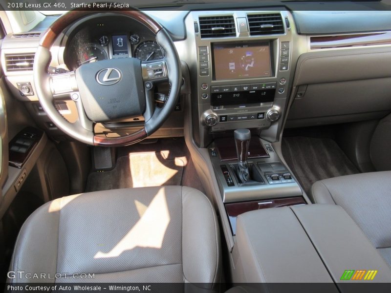 Starfire Pearl / Sepia 2018 Lexus GX 460