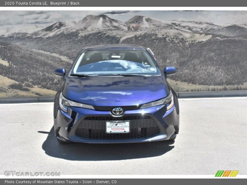 Blueprint / Black 2020 Toyota Corolla LE