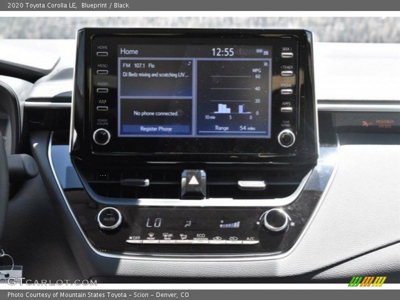 Blueprint / Black 2020 Toyota Corolla LE