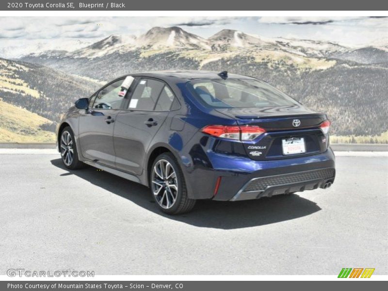 Blueprint / Black 2020 Toyota Corolla SE