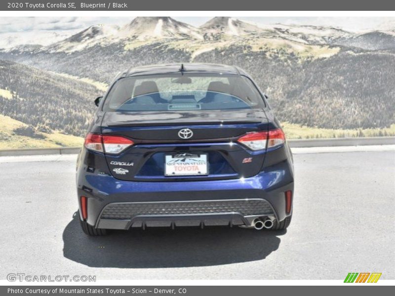 Blueprint / Black 2020 Toyota Corolla SE