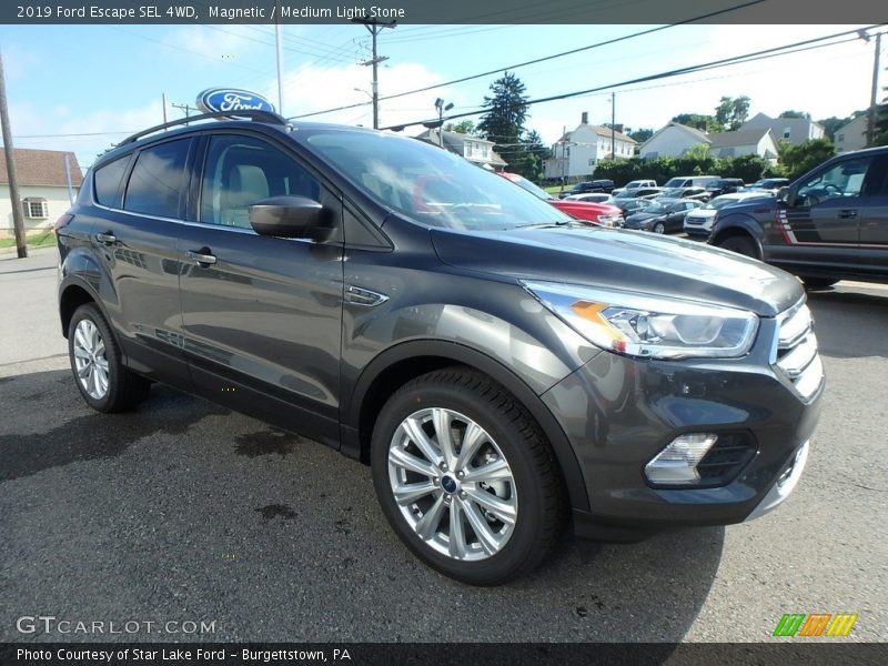 Magnetic / Medium Light Stone 2019 Ford Escape SEL 4WD