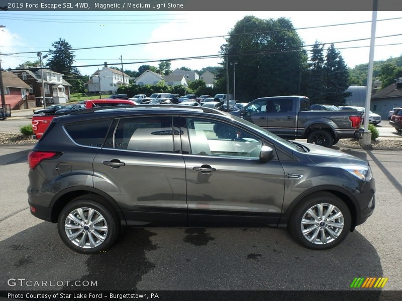 Magnetic / Medium Light Stone 2019 Ford Escape SEL 4WD