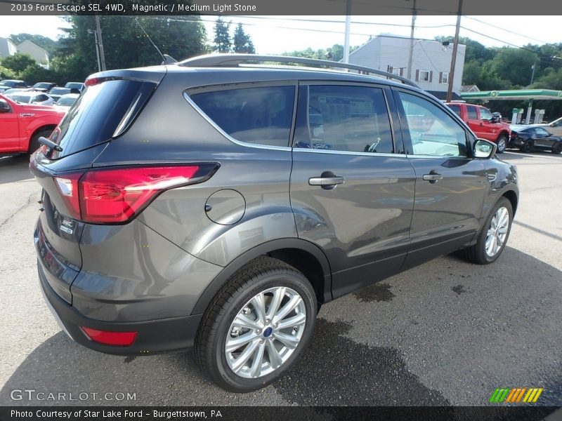 Magnetic / Medium Light Stone 2019 Ford Escape SEL 4WD