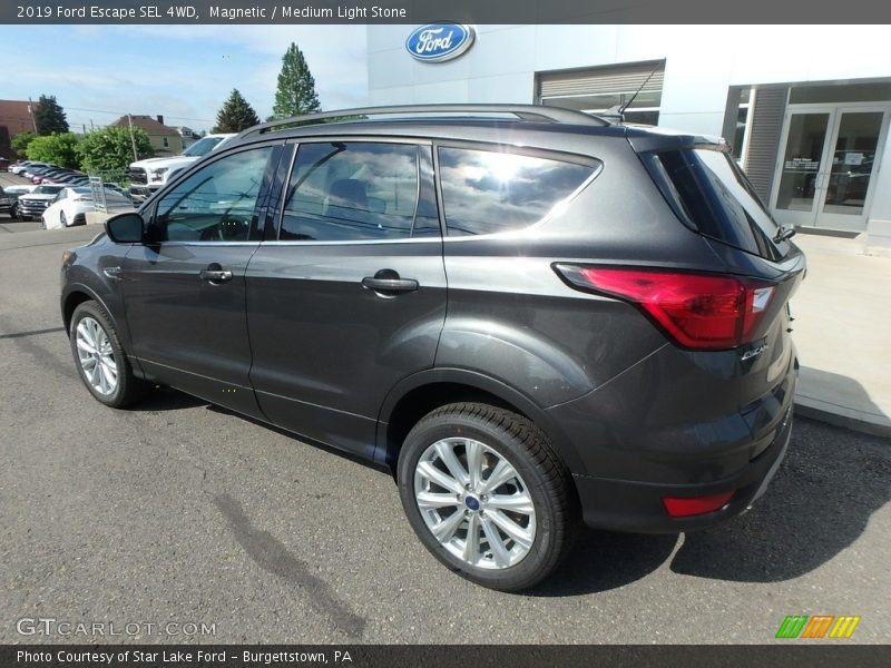 Magnetic / Medium Light Stone 2019 Ford Escape SEL 4WD
