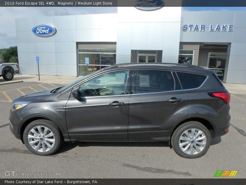 Magnetic / Medium Light Stone 2019 Ford Escape SEL 4WD
