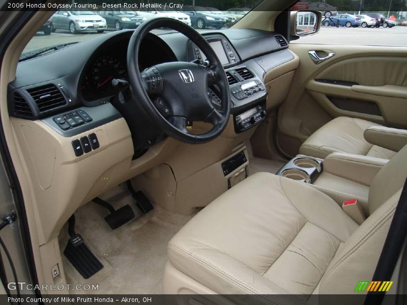 Desert Rock Metallic / Gray 2006 Honda Odyssey Touring