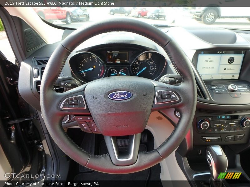 Magnetic / Medium Light Stone 2019 Ford Escape SEL 4WD
