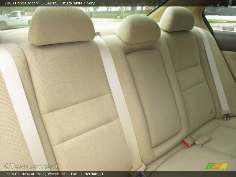 Taffeta White / Ivory 2008 Honda Accord EX Sedan