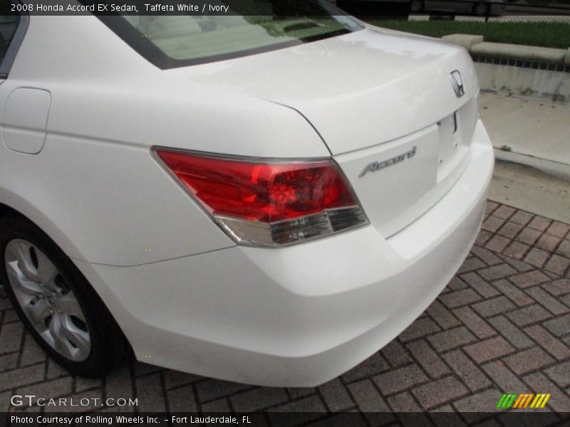 Taffeta White / Ivory 2008 Honda Accord EX Sedan