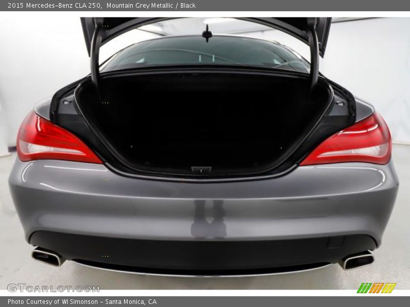 Mountain Grey Metallic / Black 2015 Mercedes-Benz CLA 250