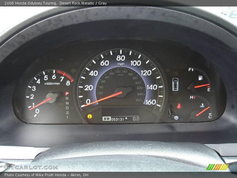 Desert Rock Metallic / Gray 2006 Honda Odyssey Touring