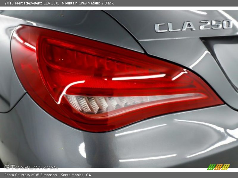 Mountain Grey Metallic / Black 2015 Mercedes-Benz CLA 250