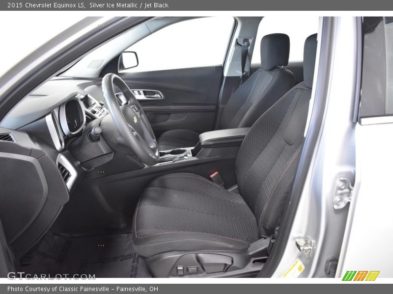 Silver Ice Metallic / Jet Black 2015 Chevrolet Equinox LS