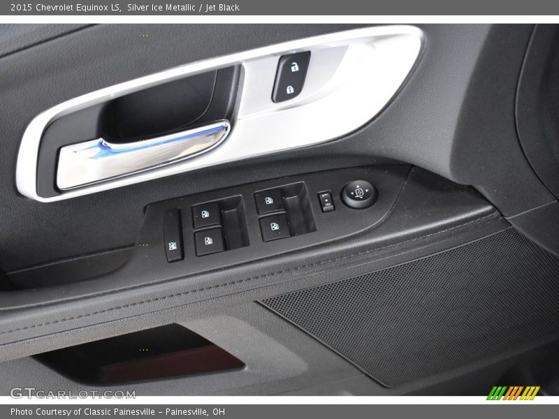 Silver Ice Metallic / Jet Black 2015 Chevrolet Equinox LS