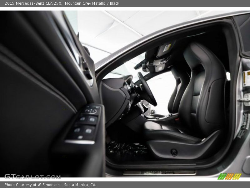 Mountain Grey Metallic / Black 2015 Mercedes-Benz CLA 250