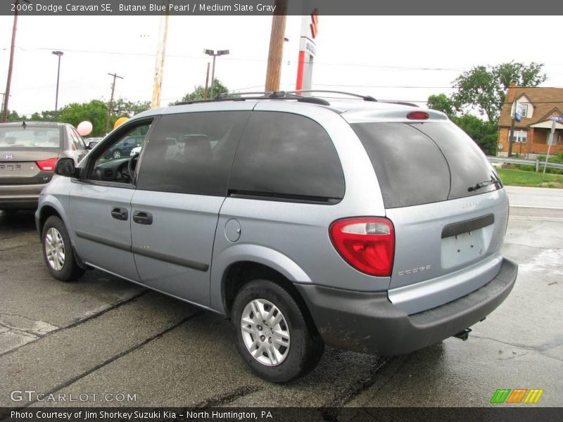 Butane Blue Pearl / Medium Slate Gray 2006 Dodge Caravan SE