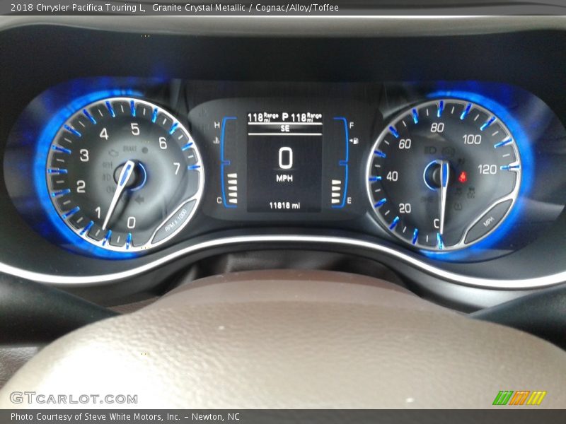 Granite Crystal Metallic / Cognac/Alloy/Toffee 2018 Chrysler Pacifica Touring L