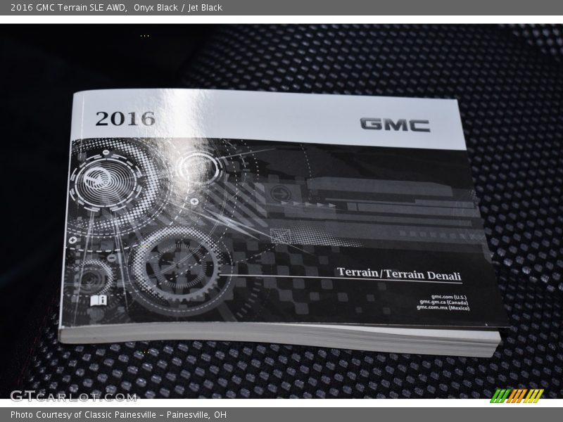 Onyx Black / Jet Black 2016 GMC Terrain SLE AWD