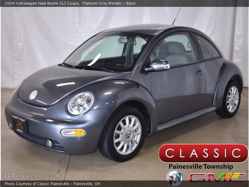 Platinum Grey Metallic / Black 2004 Volkswagen New Beetle GLS Coupe