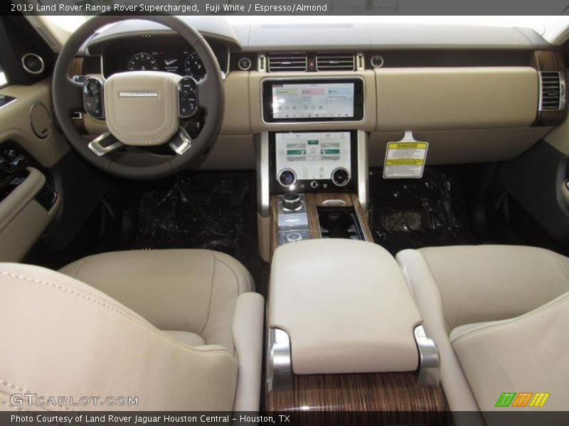 Fuji White / Espresso/Almond 2019 Land Rover Range Rover Supercharged