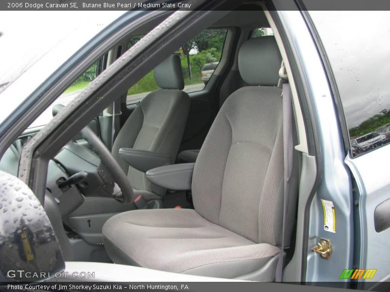Butane Blue Pearl / Medium Slate Gray 2006 Dodge Caravan SE