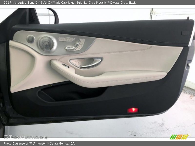 Selenite Grey Metallic / Crystal Grey/Black 2017 Mercedes-Benz C 43 AMG 4Matic Cabriolet