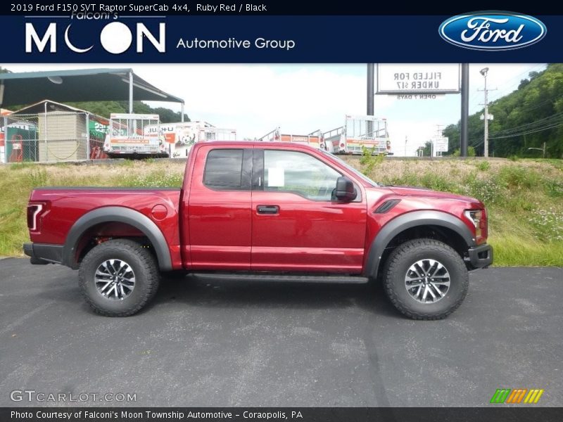 Ruby Red / Black 2019 Ford F150 SVT Raptor SuperCab 4x4