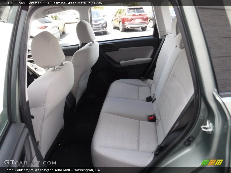 Jasmine Green Metallic / Gray 2015 Subaru Forester 2.5i