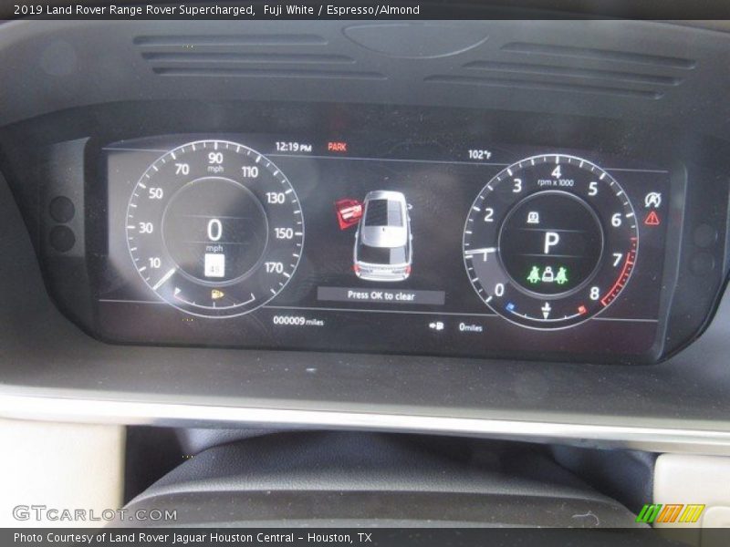 Fuji White / Espresso/Almond 2019 Land Rover Range Rover Supercharged
